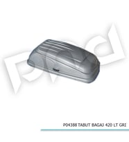 Tabut Port Bagaj 420LT Gri 155X85X45 CM