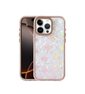 Apple İphone 16 Pro Lumi Desenli Kapak - Çöl Titanyum