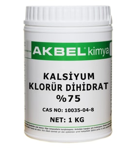 Akbel Kalsiyum Klorür Dihidrat 1 Kg