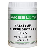 Akbel Kalsiyum Klorür Dihidrat 1 Kg