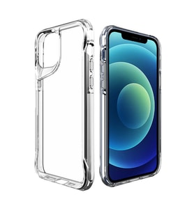 Apple iPhone 12 Uyumlu Kılıf Zore T-Max Kapak (Renksiz)