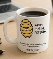 Komik - Esprili Kupaa Bardakk Arım Balım Peteğim Yazılı Komik Kupaa Bardakk