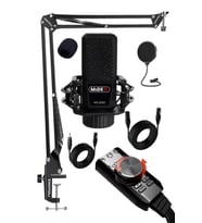 Midex MX-2020-STB Gaming 7.1 Ses Kartı ve Mikrofon Seti Canlı Yayın LOL PUBG