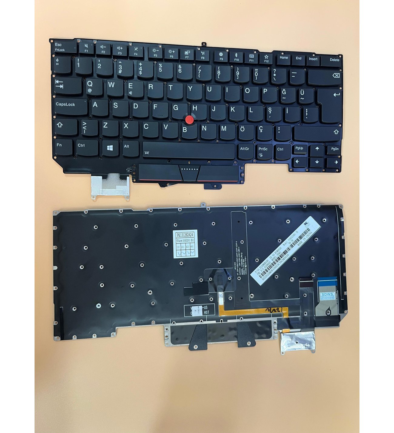 Lenovo Thinkpad X1 Carbon 5th Gen5 5. Nesil Laptop Klavyesi Türkçe