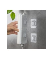 Geçmeli Eşya Sabitleme Klipslerii Şeffaf 4 lüü Set (UY)