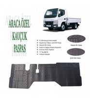 MITSUBISHI 711 2007-2021 REFREF ARAÇ İÇİ SİYAH PASPAS