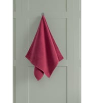 ThermaCotton El  Yüz  Spor Havlusu – %100 Pamuklu Solmaz Renk 40x90 Cm Bordo