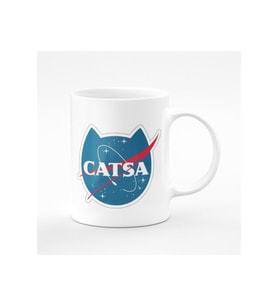 Catsa Baskılı Kupa Bardak