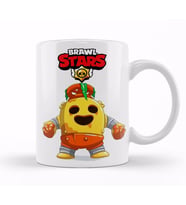Brawl  Stars  Mecha  Spike  Kupa Bardak Porselen