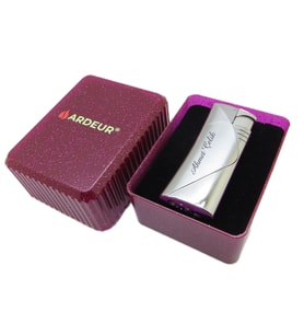 Ardeur® Caldor Metal Krom İsme Özel Çakmak Hediyelik Kutusunda