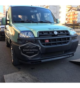 Fiat Doblo D1 2000-2005 Uyumlu Üniversal Laguna Lip Esnek Ön Lip 2 Parça Tampon Altı Karlık Ön Ek