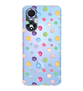 PrintiFy Huawei Nova 9 ile Uyumlu Water Color 6  Kamera Korumalı Şeffaf  Kılıf