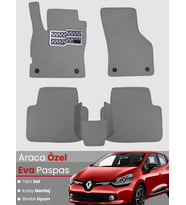 Renault Clio 4 Hatchback (2012-2019) Uyumlu EVA Paspas Tam Set – Birebir Uyum,Araca Özel Tasarım