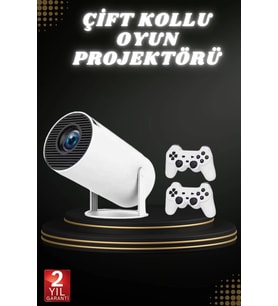 Taşınabilir Android Projeksiyon Ayaklı Çift Kollu 4K Çözünürlüklü Sinema Projeksiyonu