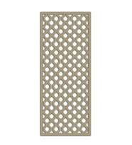 Liar Ahşap Seperatör (Paravan) - KSP210 - (85 x 210 cm) - (18 mm) - (Beyaz) (Renksiz)