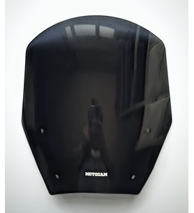 MOTOCAM BmwR 1300 GS Ön Cam 2023-2026 Model 38cm Siyah Renkli 4mm ORİJİNAL BOYLU