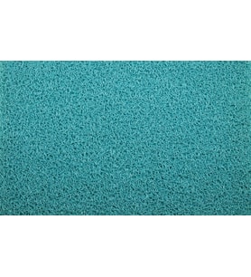 COLOURMAT TURKUAZ Kaydırmaz Kaymaz Yolluk Karmaşık Halı Kıvırcık Paspas 1m X 3m (TURKUAZ) (STD)