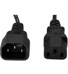 PM-567 C14 C13 Power Güç Kablosu Ara Uzatma 3x0.75mm 1.8 Metre UPS PDU Kablosu (10A 250V)