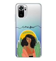 Xiaomi Summer Lady Tasarımlı Şeffaf Telefon Kılıfı