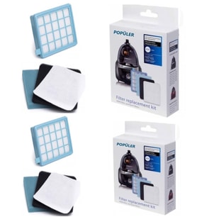Philips FC 8478 PowerPro Compact Orijinal Süpürge Uyumlu Hepa Filtre Seti 2 KUTU