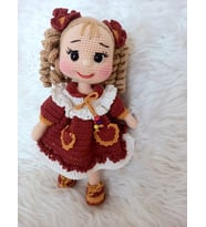 Cici Bebek Amigurumi Organik Oyuncak