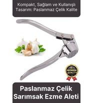 Çok Amaçlı Mutfak Paslanmaz Çelik Kompakt Tasarım Pratik Sağlam Kıyıcı Sarımsak Ezme Aleti Rendesi