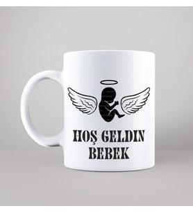 Hoş Geldin Bebek Tasarımlı Kupa