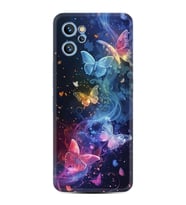 Reeder S19 Max Pro Kılıf Boutique Baskılı Resimli Neon Kelebekler Pcode -092
