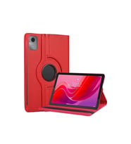 Lenovo Tab M11 Tb330fu 360 Tablet Deri Kılıf - Kırmızı