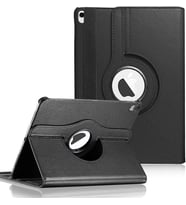 Apple iPad 11.Nesil 2025 Kılıf (A3354-A3355) 360 Rotating Stand Deri Siyah [iPad 11.Nesil 2025 ile Uyumlu Kılıf - Siyah]