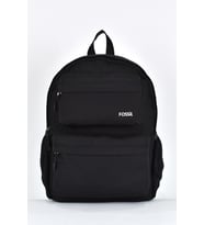 Fossil Unisex Çok Gözlü Günlük Seyahat Okul Sırt Çantası Siyah 9503