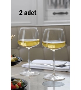 Paşabahçe Nudeglass 2 Li Mirage Beyaz Şarap Kadehi  425 cc  66092