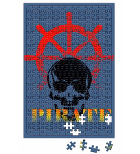 Piratas Korsanlar Puzzle 240 Parça Yapboz