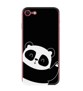 Apple iPhone 5 6 7 8 Plus Se XR Kılıf Desemli Silikon Bay Bay Panda 1784