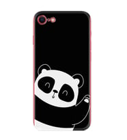 Apple iPhone 5 6 7 8 Plus Se XR Kılıf Desemli Silikon Bay Bay Panda 1784