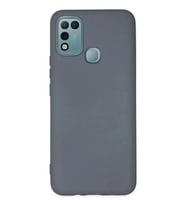 Durukar® İnfinix Hot 10 Play Kılıf Nano içi Kadife Silikon - Gri