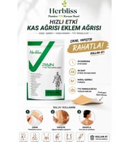 Herbliss Ginseng Isıtıcı Rahatlatıcı Ağrı Bandı Kinesio Bandı Isıtıcı Kas ve Eklem Rahatlatıcı Hızlı