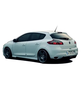 Renault Megane 3 (2009-2016) Sport Yan Marşpiyel Seti (Plastik)