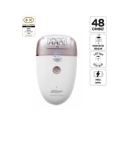 Arzum AR5175 Sateen Touch Şarjlı Epilasyon Seti, 48 Cımbızlı Başlık, 2 Farklı Hız Ayarı, Led Işık Si