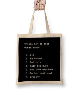 Couple Things Men Do to Upset Women Bez Çanta Uzun Saplı
