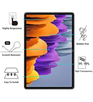Galaxy Tab S7 T870 Fuchsia Tablet Blue Nano Screen Protector (Beyaz)