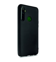 Realme 5i Kılıf Kamera Korumalı Silikon Rubber Arka Kapak