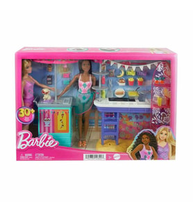 Barbie Brooklyn ve Malibu'nun Sahildeki Yiyecek Standı HNK99