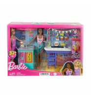 Barbie Brooklyn ve Malibu'nun Sahildeki Yiyecek Standı HNK99