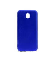 Samsung Galaxy J7 Pro Uyumlu Kılıf Zore Premier Silikon Kapak (SAKS MAVI)