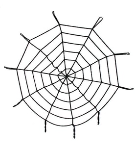 Halloween Cadılar Bayramı Örümcek Ağ Dekor Siyah