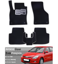 HYUNDAİ i30 (2007-2011) Uyumlu EVA Paspas Tam Set–Araca Özel,Kolay Montaj,Su Geçirmez