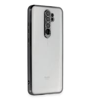 Redmi Note 8 Kılıf Lensli Silikon - Siyah