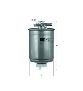 MAHLE KL103 Yakit Filtresi 6K0127401G 6K0127401H