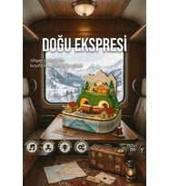 Doğu Ekspresi 3D Puzzle Ahşap Minyatür Maket Kiti DIY Kendin Yap